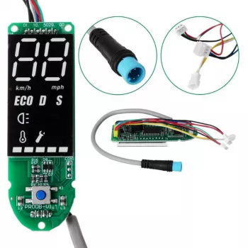 Xiaomi M365/Mi3/Essential/1S/Pro/Pro2 dashboard displaypaneel en beschermende siliconenhoes kit