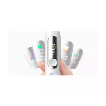 Xiaomi Mijia Smart Servo-Oscillation elektrische tandenborstel Pro White – sonic, 39.600 trillingen/min, Bluetooth, IPX7, draadloos opladen, EU