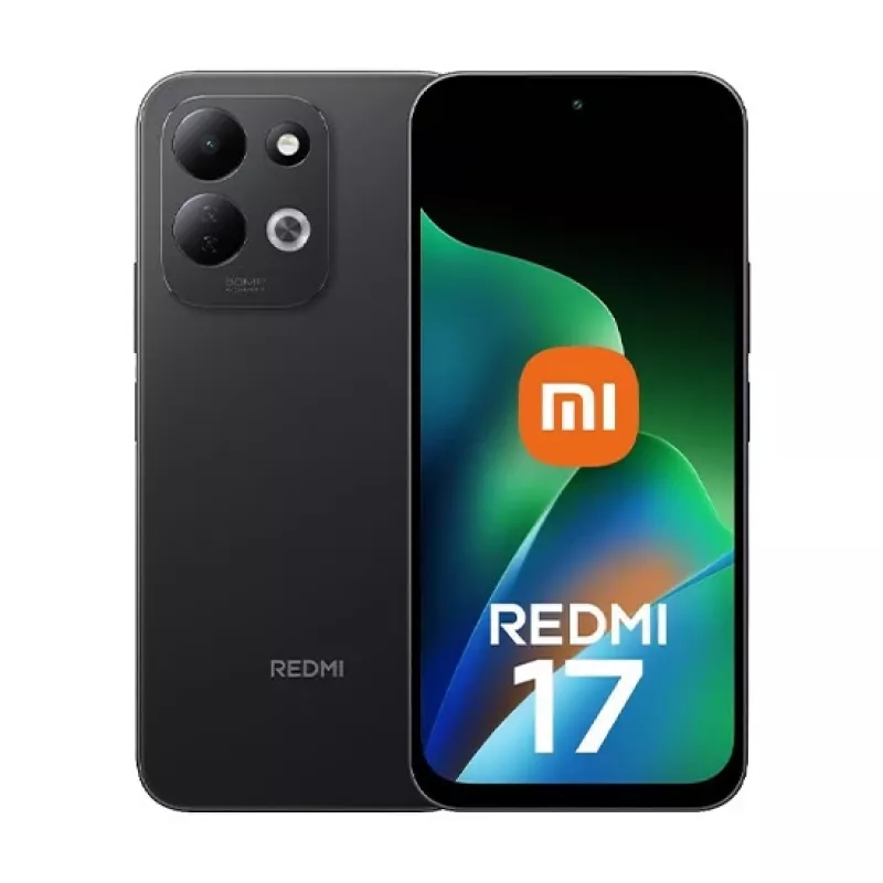 Xiaomi Redmi 17 4G Dual SIM 4GB/256GB, zwart
