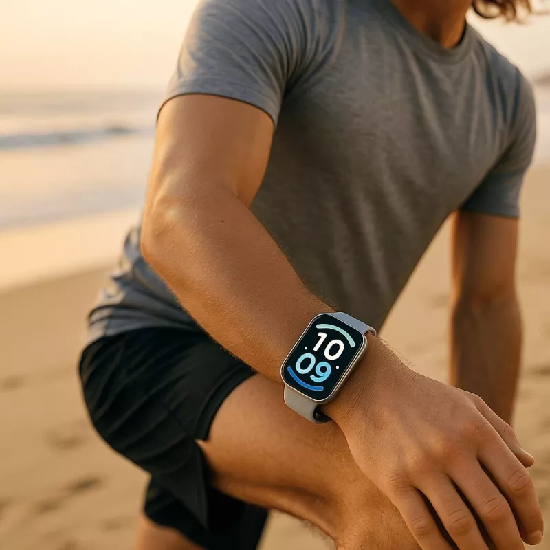 Xiaomi Redmi Watch 6 Active mat zilver smartwatch met AMOLED-display, GPS, Bluetooth-telefonie, 14 dagen accu