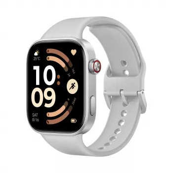 Xiaomi REDMI Watch 6 smartwatch GPS AMOLED 2,07 inch waterdicht zilvergrijs