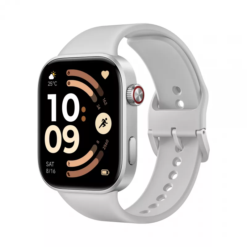 Xiaomi REDMI Watch 6 smartwatch GPS AMOLED 2,07 inch waterdicht zilvergrijs