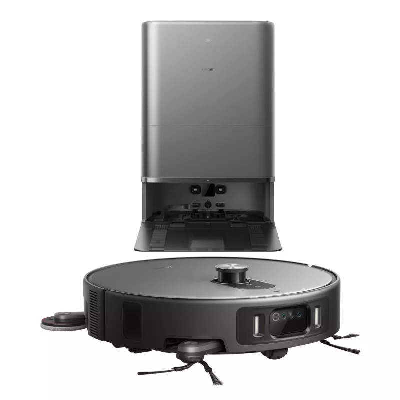 Xiaomi Robot Vacuum 6 Max zuigrobot met Omni-station, 35000 Pa, grijs