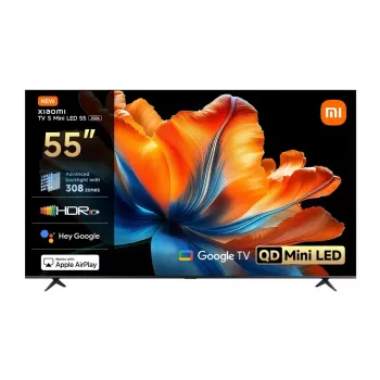 Xiaomi S Mini LED 2026 55 inch Smart TV 4K UHD Google TV donkergrijs