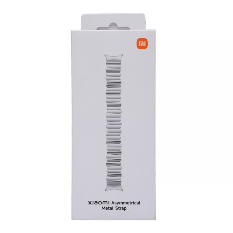 Xiaomi Smart Band 10 asymmetrisch metalen bandje – zilver