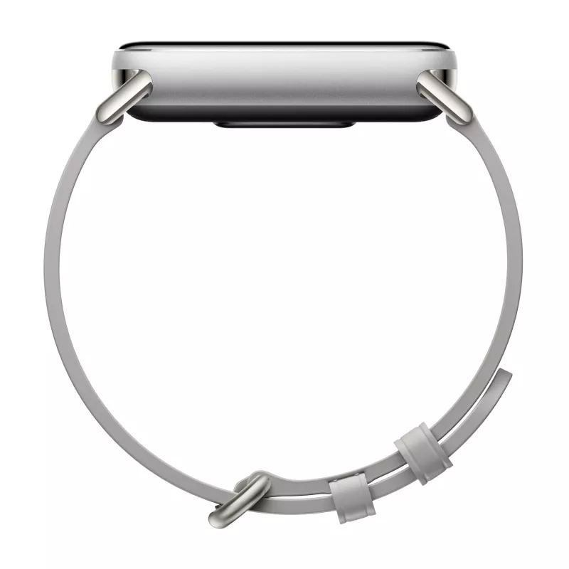Xiaomi Smart Band 10 leren polsband - grijs