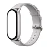 Xiaomi Smart Band 10 leren polsband - grijs