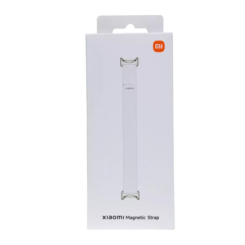 Xiaomi Smart Band 10 Magnetische Kona-Leren Bandje - Gletsjerwit