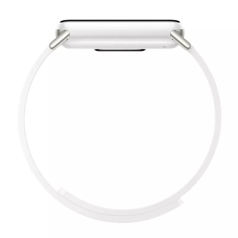 Xiaomi Smart Band 10 Magnetische Kona-Leren Bandje - Gletsjerwit