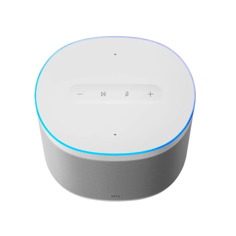 Xiaomi smart speaker met Google Assistant, Chromecast, IR-afstandsbediening en LED-klok - zwart