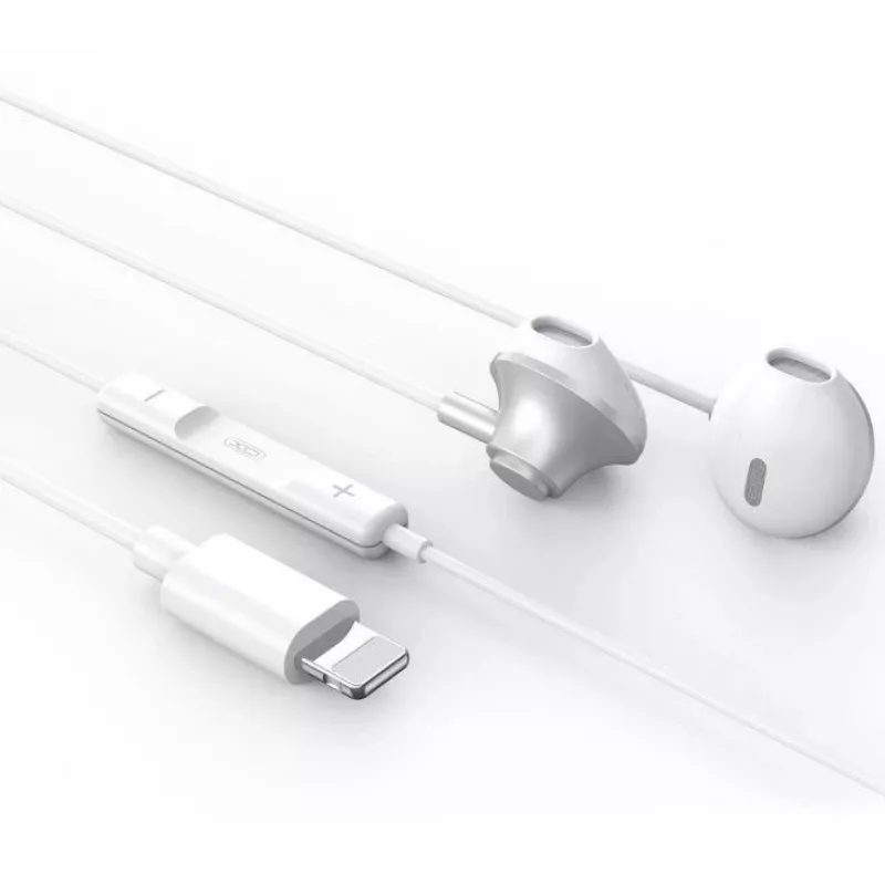 XO Universele Bedrade Oordopjes EP71 Lightning Wit