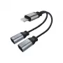 XO Adapter Lightning naar Lightning X2