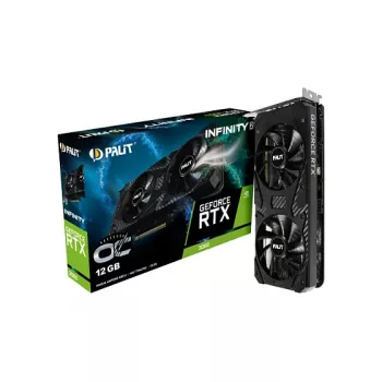 Palit GeForce RTX 3060 Infinity 2 OC 12GB GDDR6 grafische kaart, HDMI, 3x DP