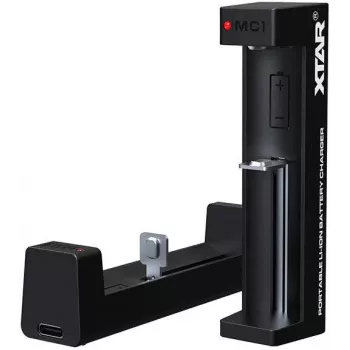 XTAR MC1 USB-C enkelvoudige li-ion-accuoplader
