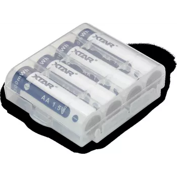 XTAR R6 AA 1.5V Li-ion 2000mAh accu's (4-pack)