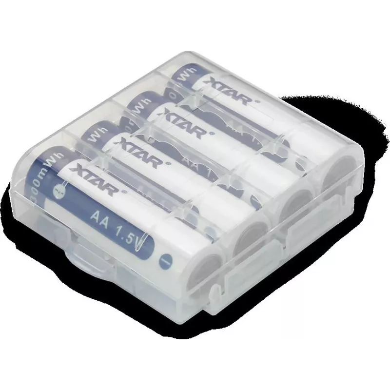 XTAR R6 AA 1.5V Li-ion 2000mAh accu's (4-pack)