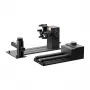 XTOOL RA3 Lite roterende adapter – 4-in-1 rotatiehulpstuk voor xTool laser graveermachine (chuck, roller, ring, kogel)