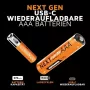 Xtorm NextGen AAA-batterijen USB-C oplaadbaar (4-pack)