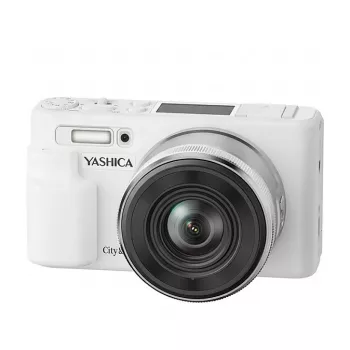 Yashica City 200 digitale compactcamera, 10x optische zoom, wit