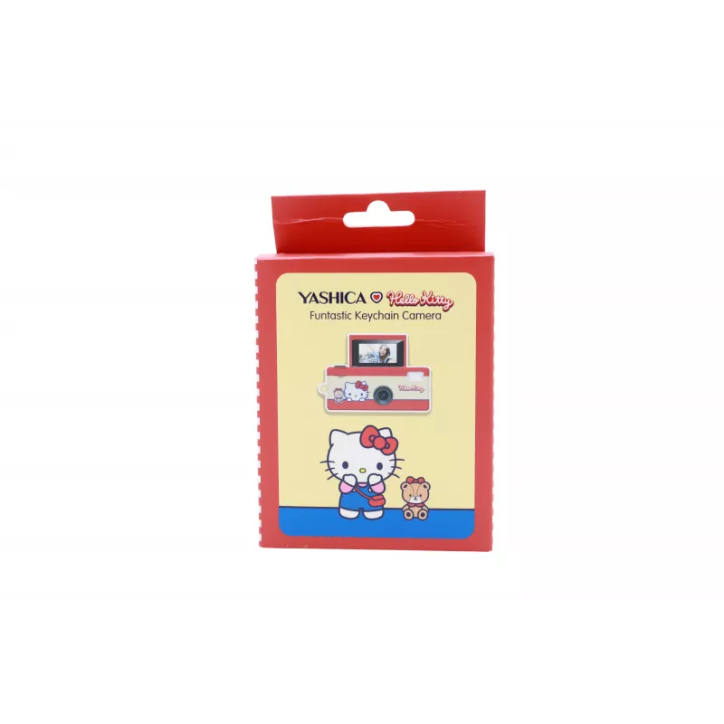 YASHICA Funtastic FASMNCK1 minicamera als sleutelhanger, Hello Kitty