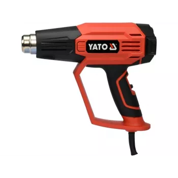 YATO heteluchtpistool 1600W 50-650°C 2 standen LCD + geheugen