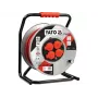 Yato YT-8107 kabelhaspel 4 AC-uitgangen 40 m