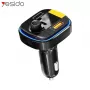 YESIDO Bluetooth naar FM-transmitter 43W snelle autolader Y45 zwart