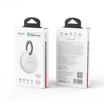 YESIDO GPS-tracker compact met Apple Zoek mijn - wit