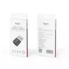 YESIDO GS09 mini aluminiumlegering USB Type-C naar USB-A OTG-adapter zwart