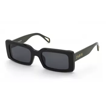 Zadig & Voltaire unisex zonnebril SZV462-54700Y havana bruin rechthoekig 54mm