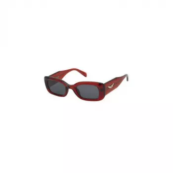 ZADIG & VOLTAIRE dameszonnebril SZV372-490AGN zwart/grijs 49mm