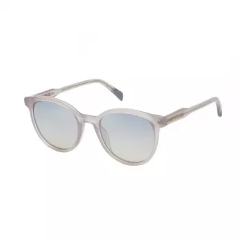 ZADIG & VOLTAIRE dameszonnebril SZV376516K7X - zwart acetaat montuur, grijze polycarbonaatglazen, 51 mm glasbreedte
