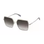 ZADIG & VOLTAIRE dameszonnebril SZV406-56594Y zwart acetaat frame, grijze verloopglazen, 56 mm