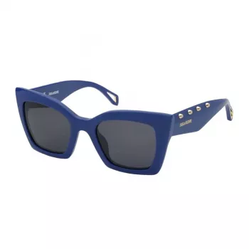 ZADIG & VOLTAIRE dames zonnebril SZV409-520D82 havana acetaat gradient grijs