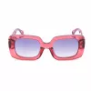 ZADIG & VOLTAIRE dames zonnebril SZV423-516MHX Havana acetaat rechthoekig 51mm