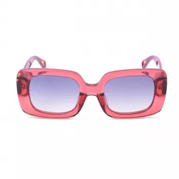 ZADIG & VOLTAIRE dames zonnebril SZV423-516MHX Havana acetaat rechthoekig 51mm