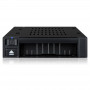3,5-inch drivebay-adapter voor 2,5-inch U.2-NVMe (PCIe 4.0) - icy dock MB021VP-B