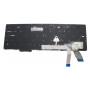 Lenovo 5N21K05102 vervangend toetsenbord, UK-indeling, verlicht, zwart, voor ThinkPad T16 / P16s / L15 Gen 4