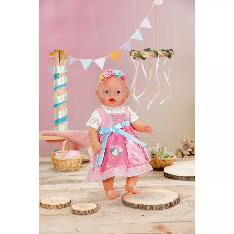 ZAPF CREATION BABY born Dirndl 43cm poppenoutfit
