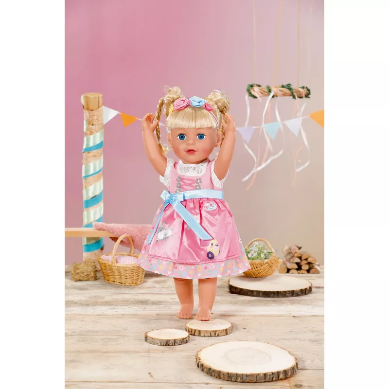 ZAPF CREATION BABY born Dirndl 43cm poppenoutfit