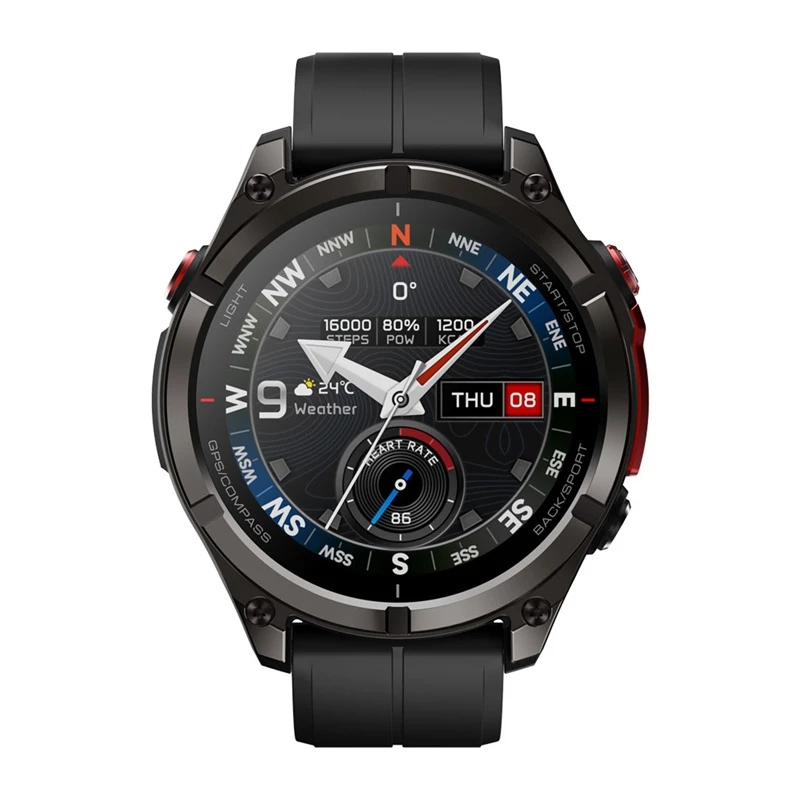 Zeblaze Stratos 4 Pro smartwatch (zwart)