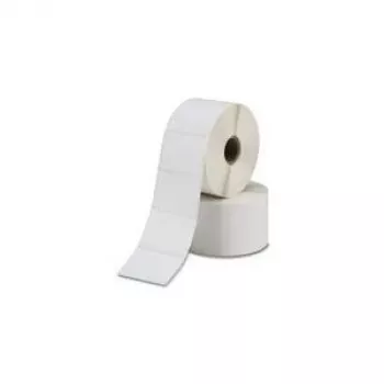 Zebra 8000T All-Temp thermotransfer papieretiketten 76 x 51 mm mat wit permanent acryllijm, 6 rollen x 2740 etiketten (16440 totaal) voor ZM400, ZM600, Xi-serie