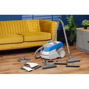 Zelmer Leon ZVC9150D stofzuiger met zak, 2100 W, HEPA H13 filter, blauw