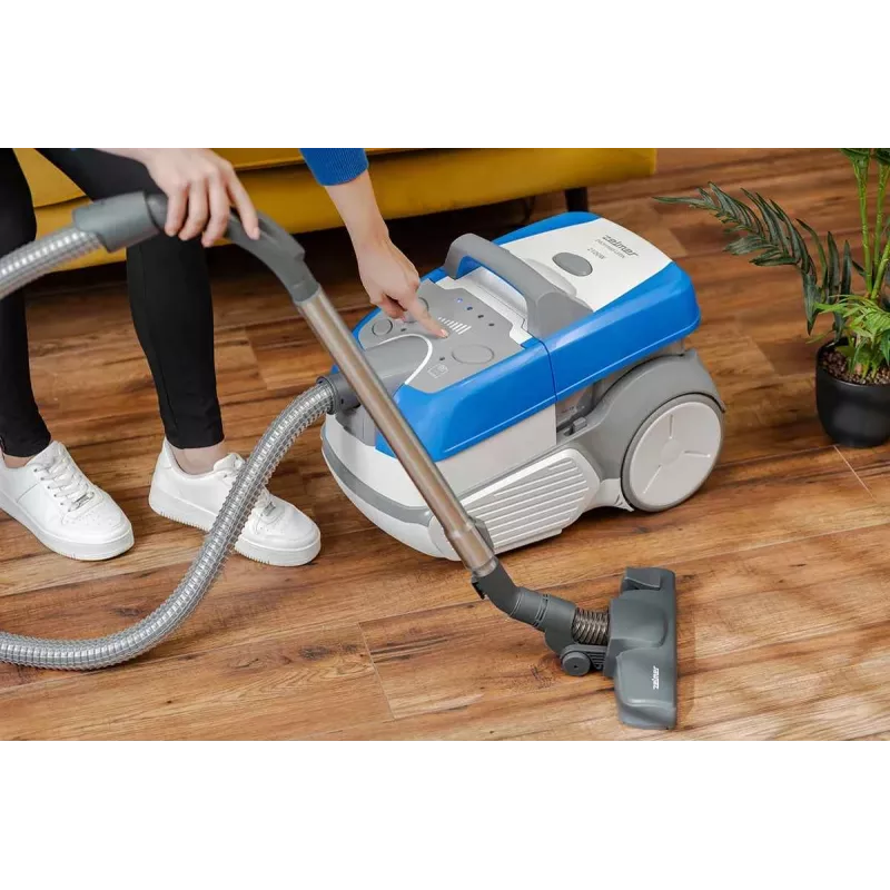 Zelmer Leon ZVC9150D stofzuiger met zak, 2100 W, HEPA H13 filter, blauw