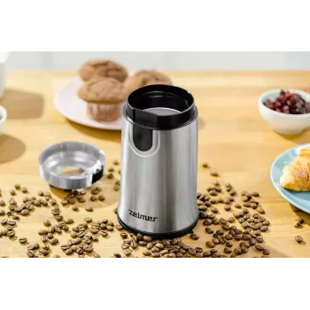 Zelmer ZCG7425 koffiemolen, 150 W messenmolen, 50 g inhoud, zwart