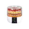 Zelmer ZFD1005 droogoven 520W met 5 transparante lades en elektronische bediening