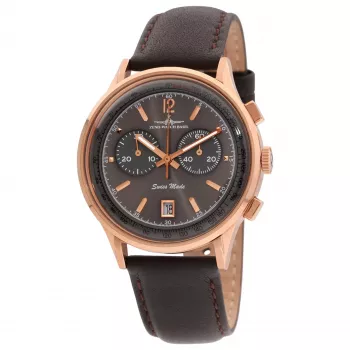 ZENO MAN ZE5181-3 automatisch horloge 40mm zwarte wijzerplaat leren band