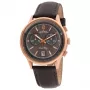 ZENO MAN ZE5181-3 automatisch horloge 40mm zwarte wijzerplaat leren band