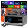 ZENWIRE G60 draagbare Android Google TV-projector Full HD 4K 39000 lumen WiFi smart