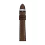 Zeppelin leren armband donkerbruin 20 mm